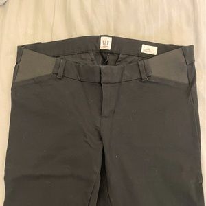 2 pairs of black maternity pants - Gap and Liverpool, sizes 6 and 27